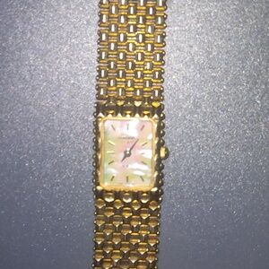 Longines unisex dress gold watch